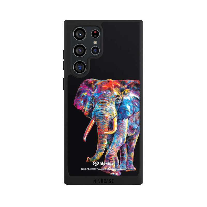 Galaxy S22 Ultra NIVOpure Elephant Art By P.D. Moreno