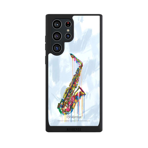 Samsung Galaxy S22 Ultra NIVOpure Saxophone Art By P.D. Moreno