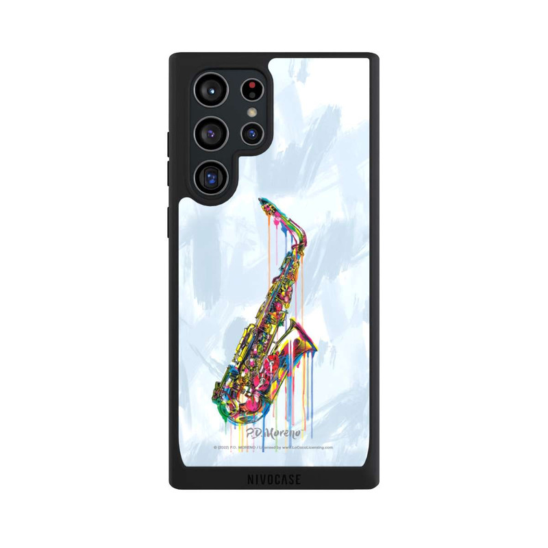 Galaxy S22 Ultra NIVOpure Saxophone Art By P.D. Moreno