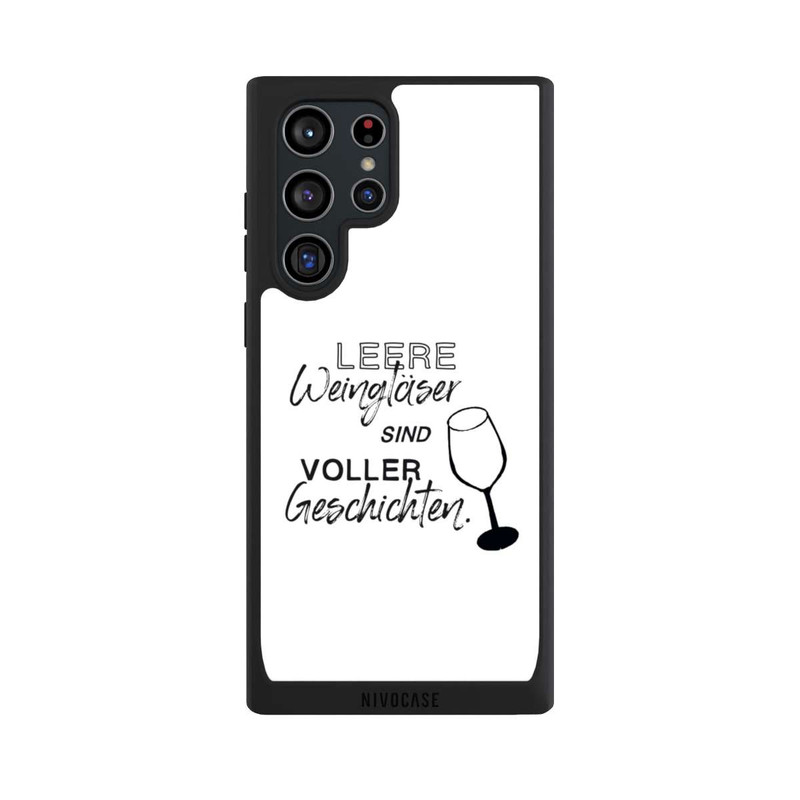 Galaxy S22 Ultra NIVOpure Leere Weingläser