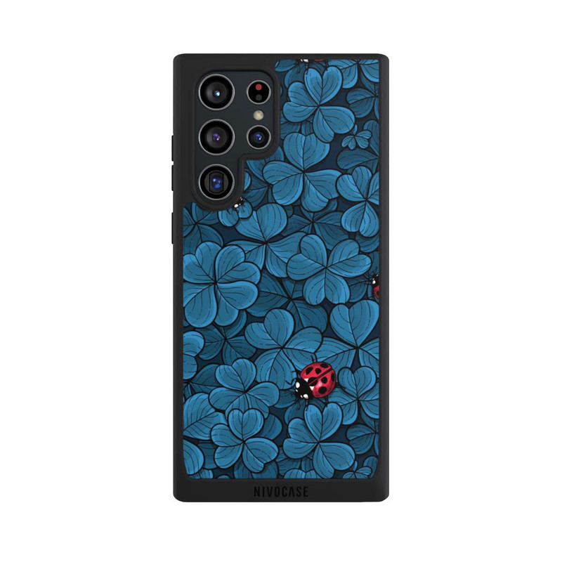 Galaxy S22 Ultra NIVOpure Kleeblatt - Dunkelblau
