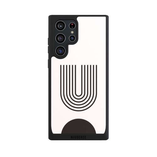 Samsung Galaxy S22 Ultra NIVOpure Modern Art Black Lines