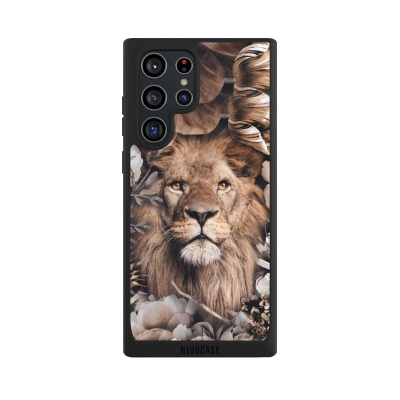Galaxy S22 Ultra NIVOpure Lion & Fleurs Beiges