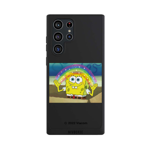 Samsung Galaxy S22 Ultra NIVOpure Spongebob - Rainbow Meme transparent