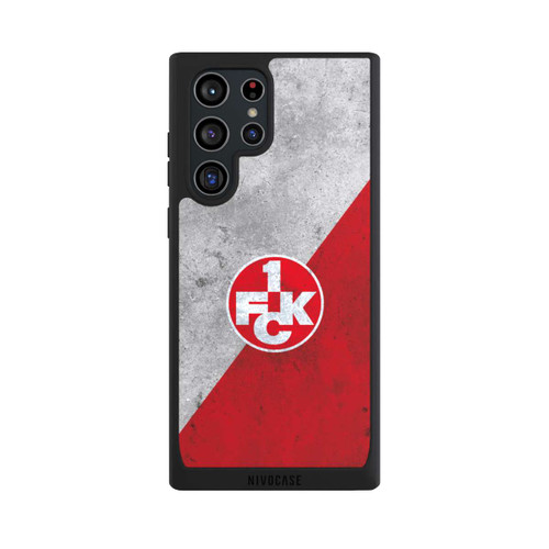 Samsung Galaxy S22 Ultra NIVOpure 1.FC Kaiserslautern-Beton Logo red