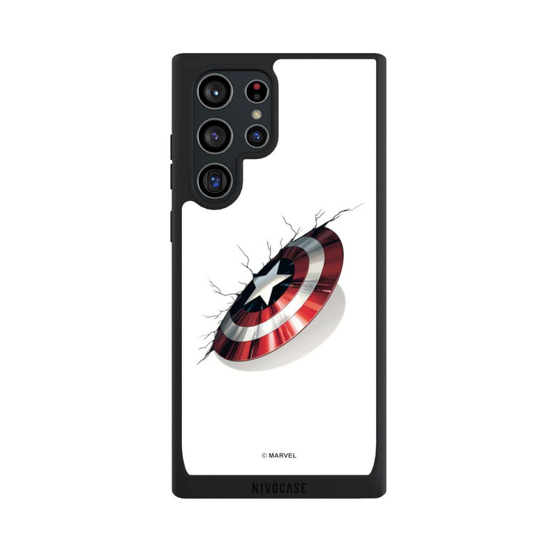 Galaxy S22 Ultra NIVOpure Bouclier Captain America