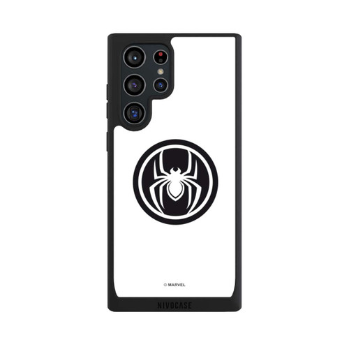 Samsung Galaxy S22 Ultra NIVOpure Spider-Man Logo White