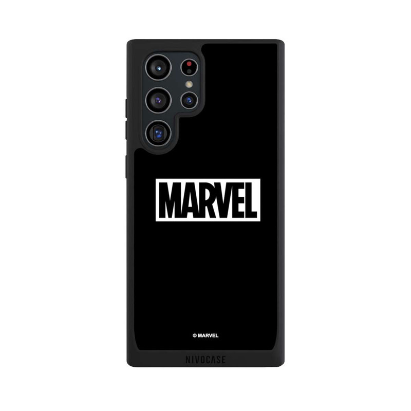 Galaxy S22 Ultra NIVOpure Marvel Logo Black