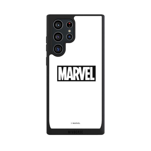 Samsung Galaxy S22 Ultra NIVOpure Marvel Logo White