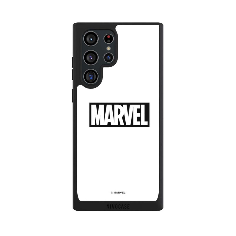 Galaxy S22 Ultra NIVOpure Marvel Logo White
