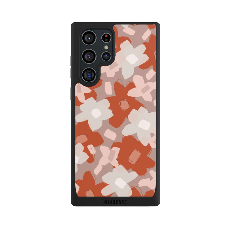 Galaxy S22 Ultra NIVOpure Fleurs Mignonnes Pattern