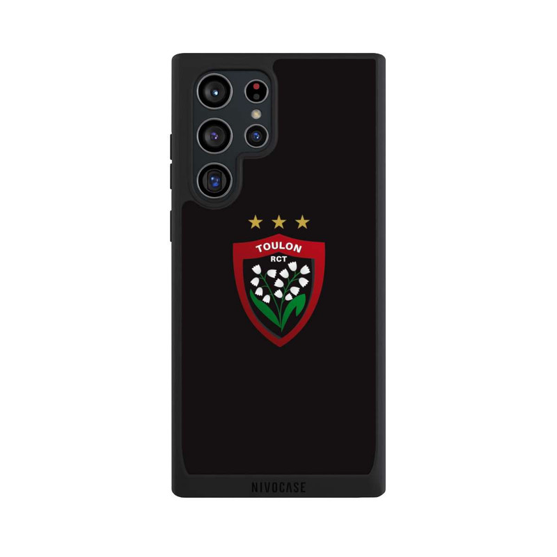 Galaxy S22 Ultra NIVOpure RC Toulonnais Logo Schwarz