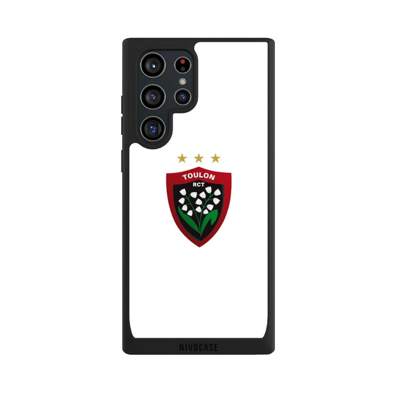 Galaxy S22 Ultra NIVOpure Logo RC Toulonnais Blanc