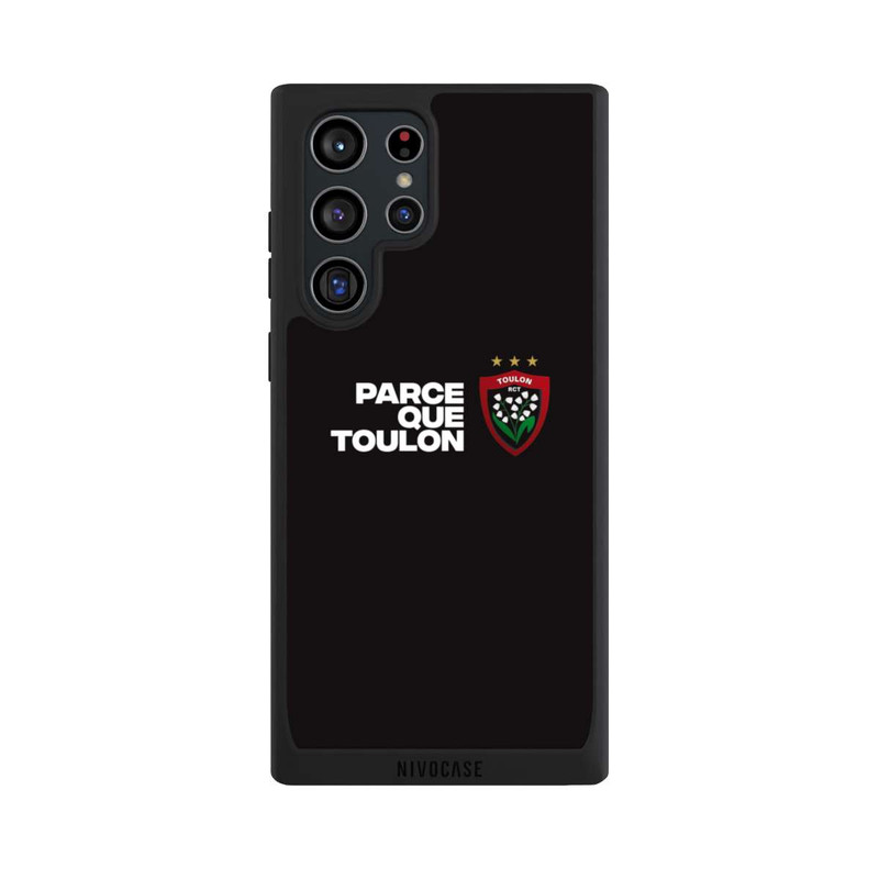 Galaxy S22 Ultra NIVOpure RC Toulonnais PQT Noir