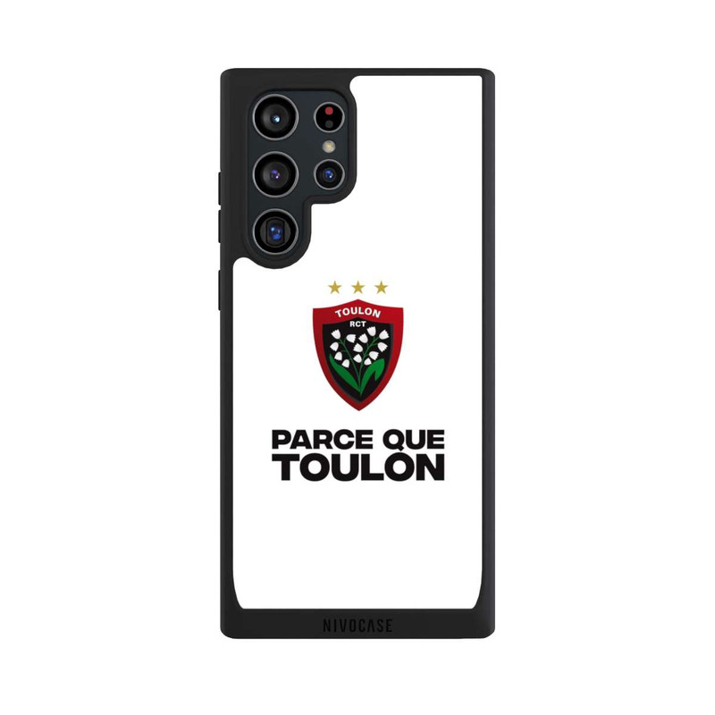 Galaxy S22 Ultra NIVOpure RC Toulonnais Blanc