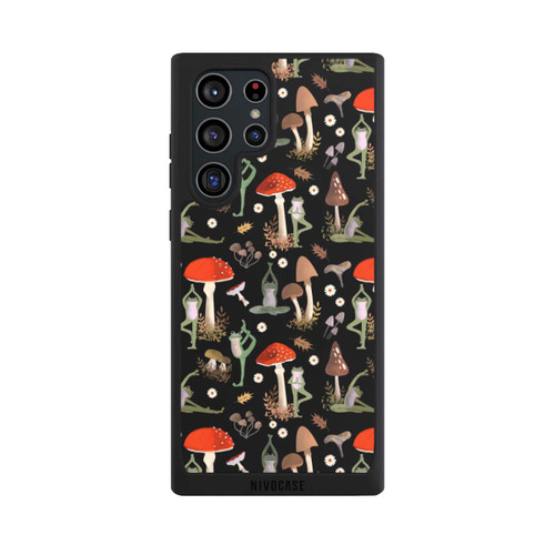 Samsung Galaxy S22 Ultra NIVOpure Yoga Frogs with Mushrooms