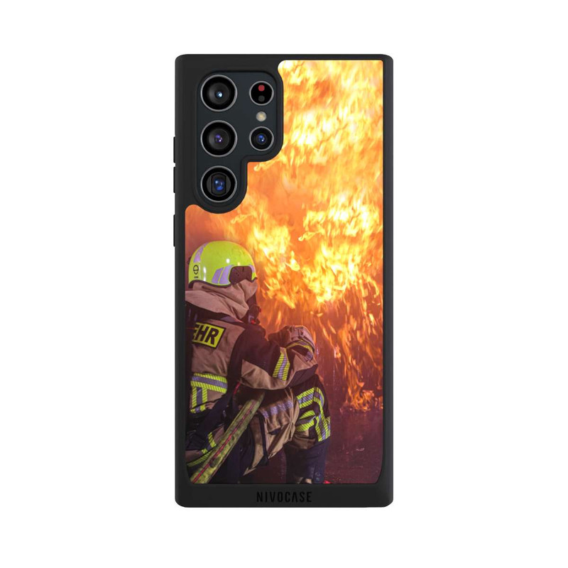 Galaxy S22 Ultra NIVOpure Feuerwehrmann Brennendes Herz