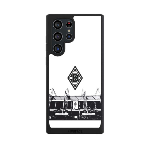 Samsung Galaxy S22 Ultra NIVOpure Borussia-Park Schwarz und Weiß