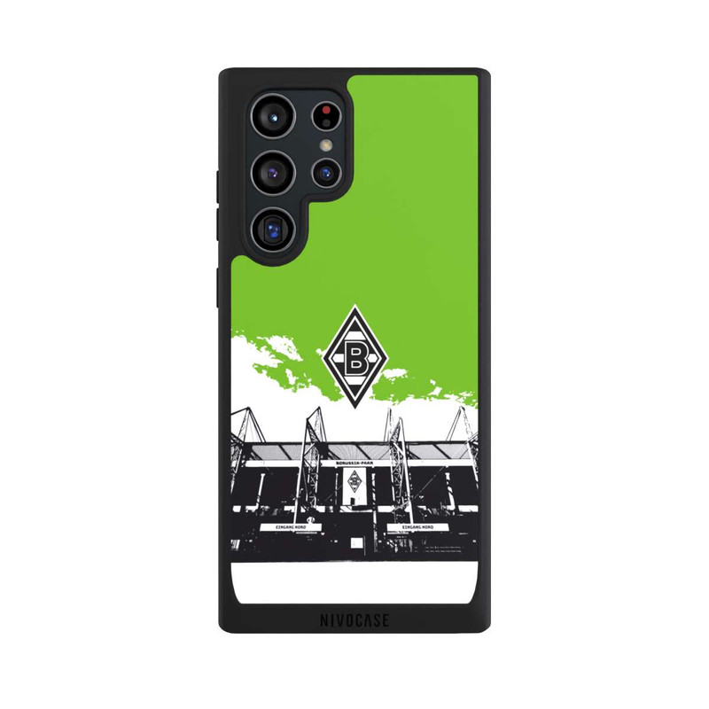 Galaxy S22 Ultra NIVOpure Borussia-Park Schwarz Weiß Grün