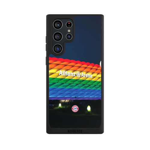 Samsung Galaxy S22 Ultra NIVOpure Allianz Arena Regenbogen
