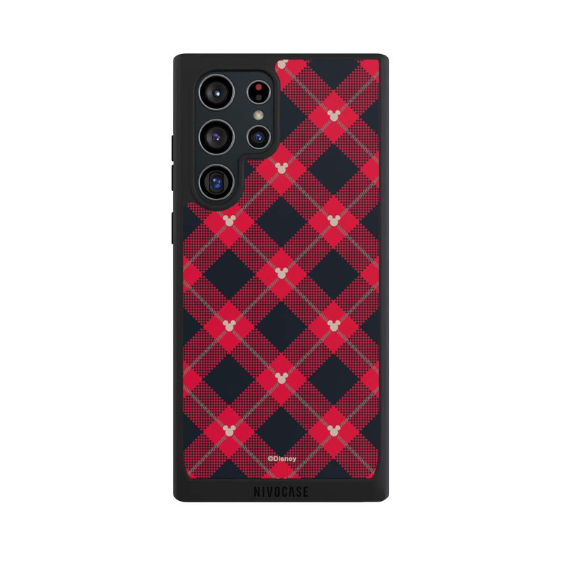 Galaxy S22 Ultra NIVOpure Mickey Weihnachtsmuster Rot