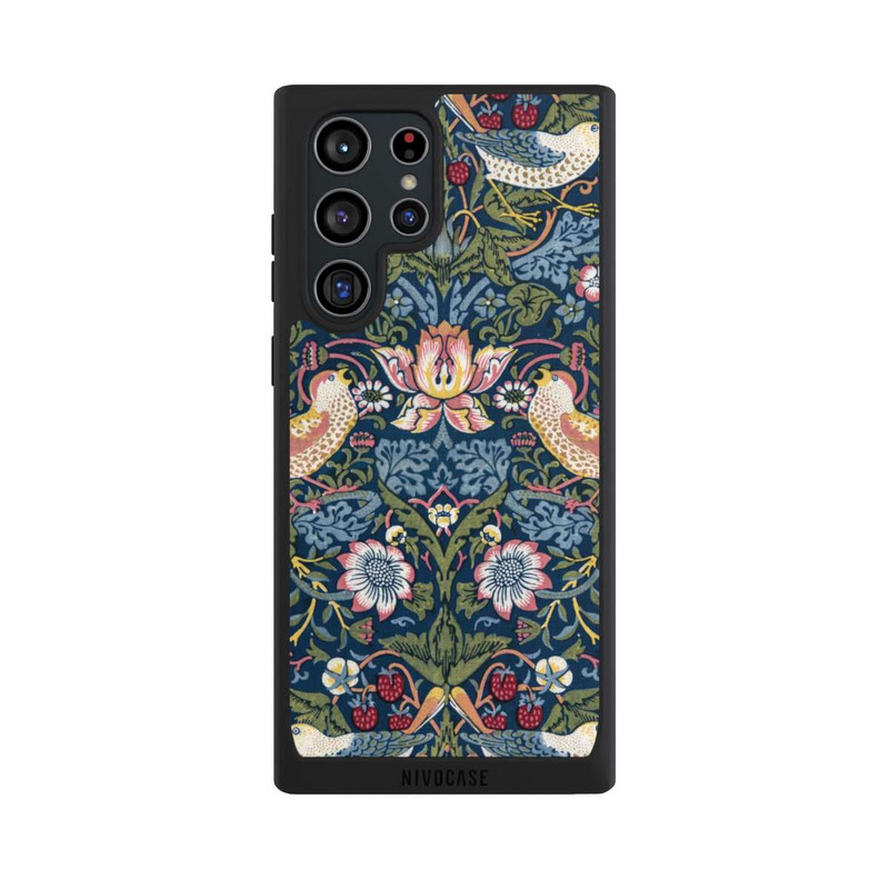 Galaxy S22 Ultra NIVOpure William Morris The Strawberry Thief