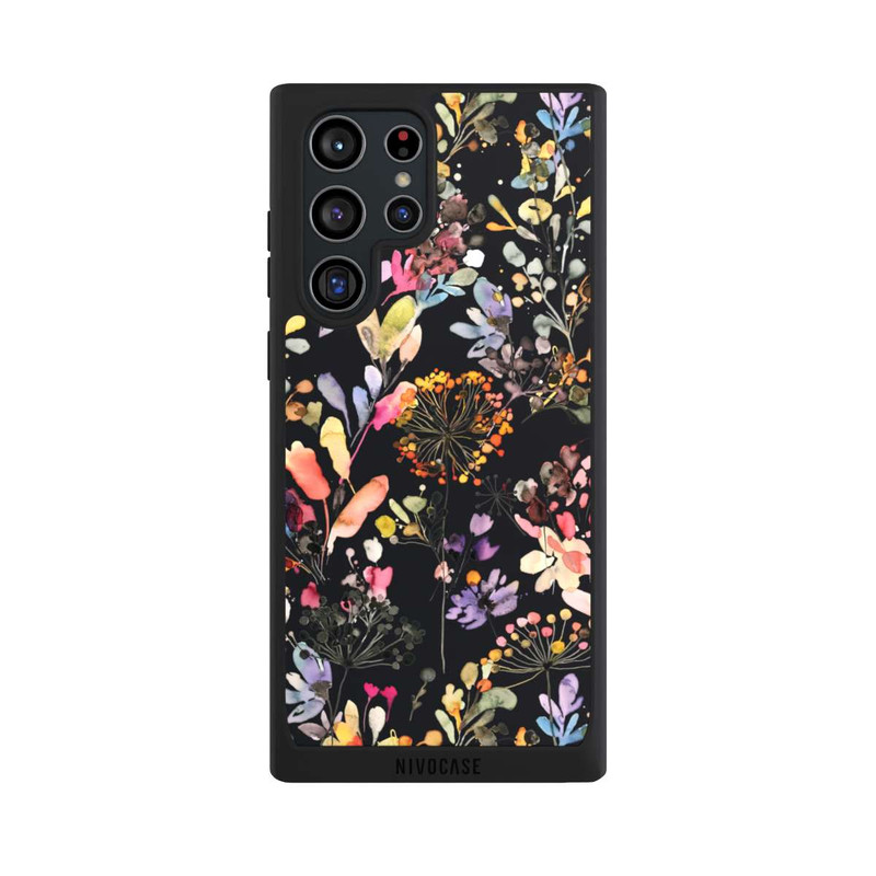 Galaxy S22 Ultra NIVOpure Wild Grasses Black