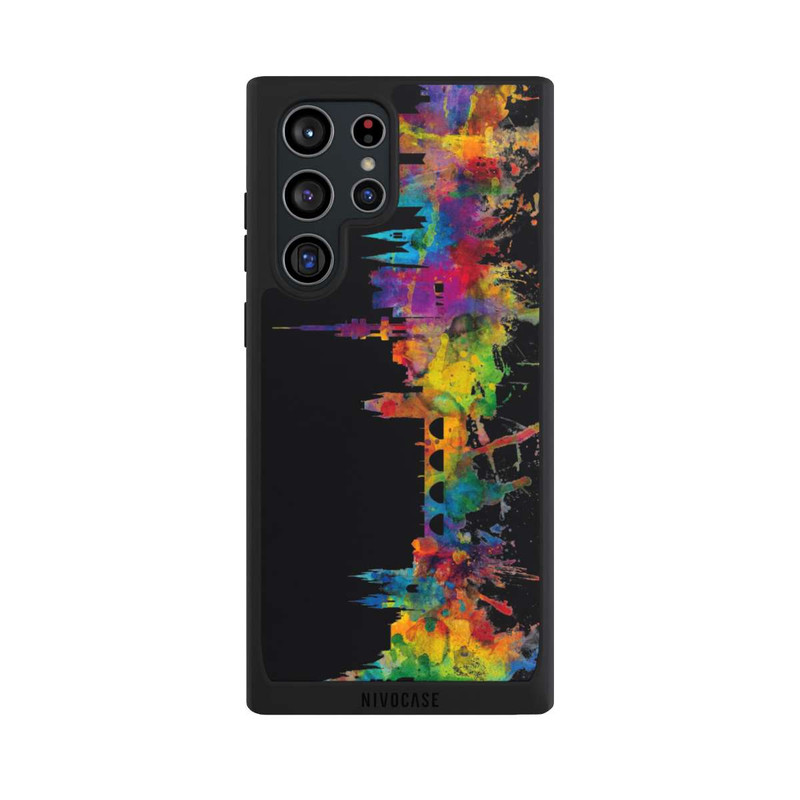 Galaxy S22 Ultra NIVOpure Prag Tschechische Republik Skyline Schwarz
