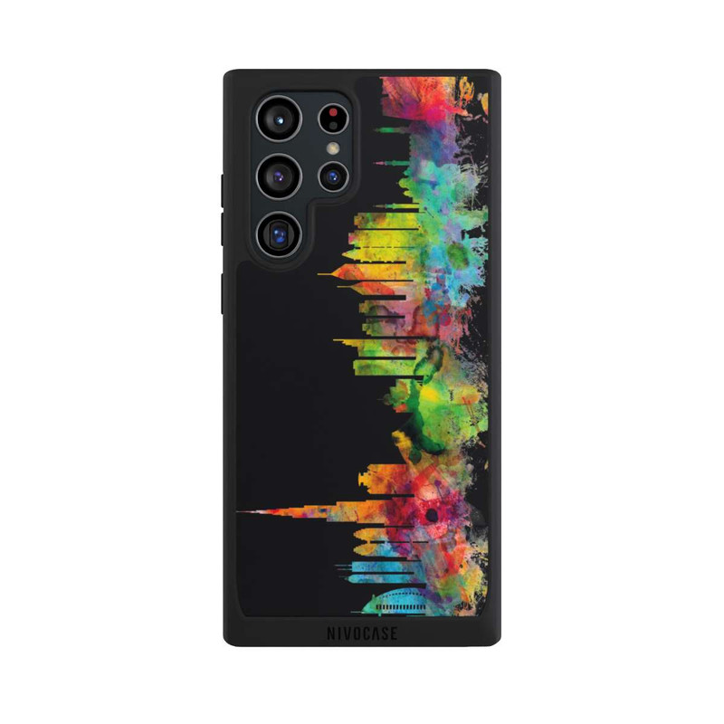 Galaxy S22 Ultra NIVOpure Dubai Skyline Black