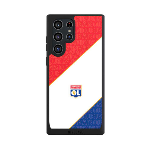Samsung Galaxy S22 Ultra NIVOpure OL Logo Rot und Blau