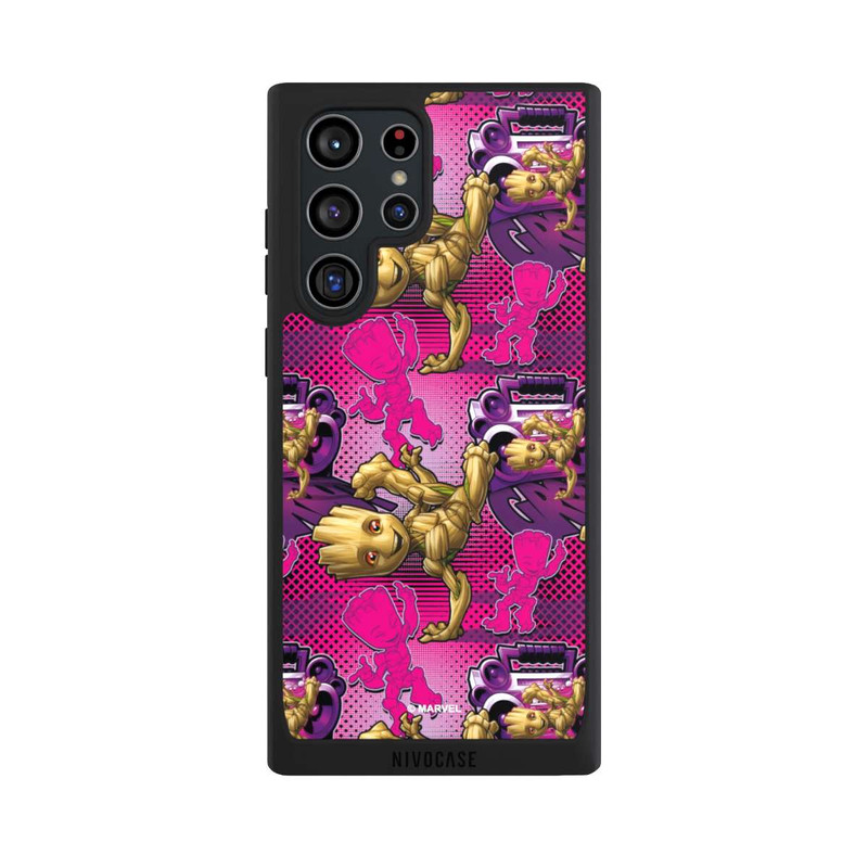 Galaxy S22 Ultra NIVOpure I am Groot Pattern