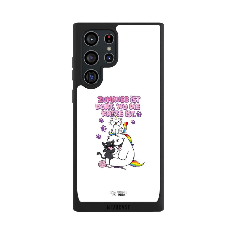 Galaxy S22 Ultra NIVOpure Zuhause ist dort wo die Katze ist