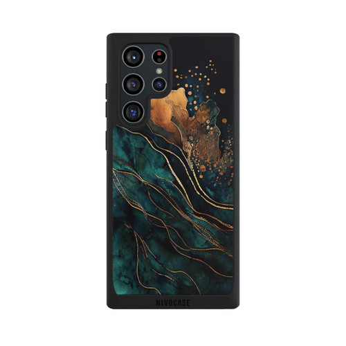 Samsung Galaxy S22 Ultra NIVOpure Gold und Grün