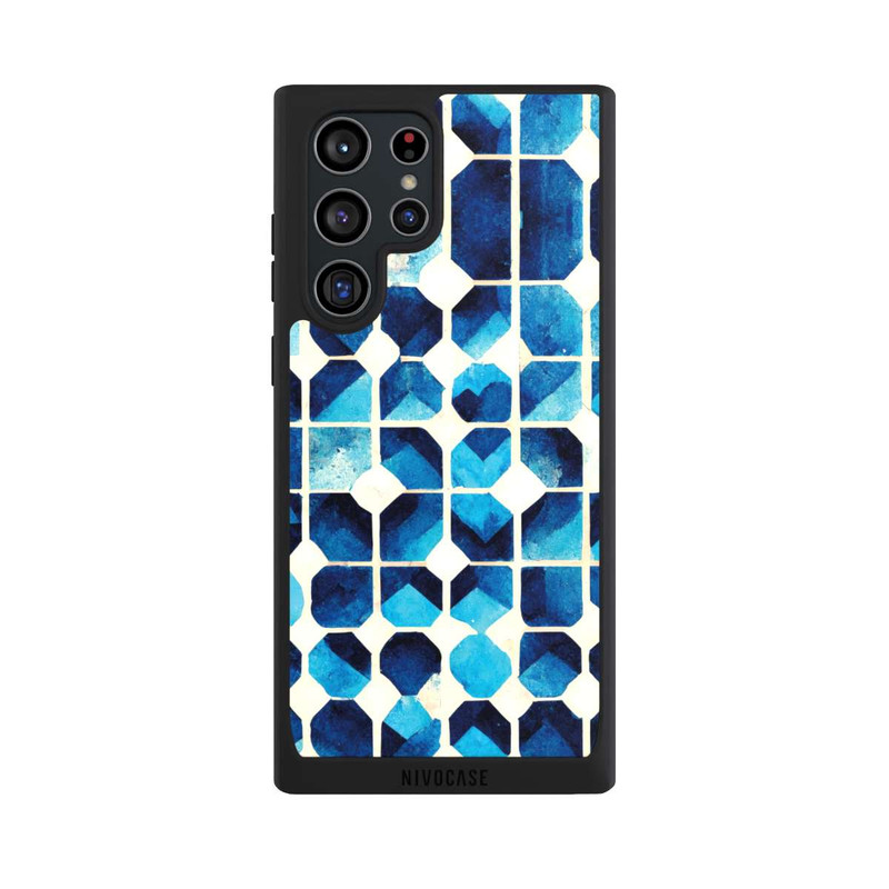 Galaxy S22 Ultra NIVOpure Blue Pattern