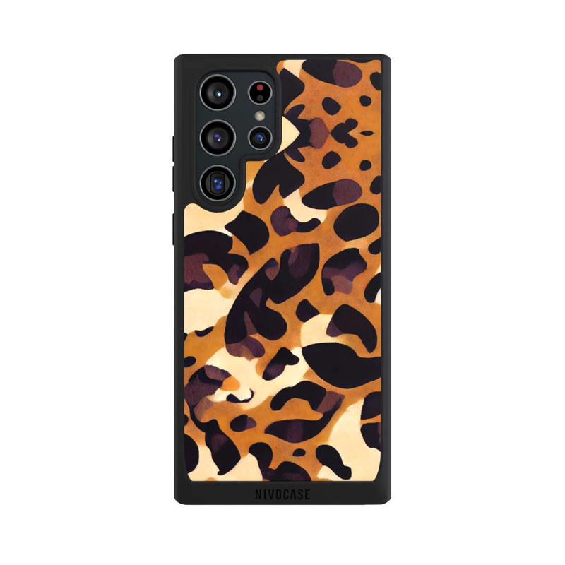 Galaxy S22 Ultra NIVOpure Leo Pattern light brown