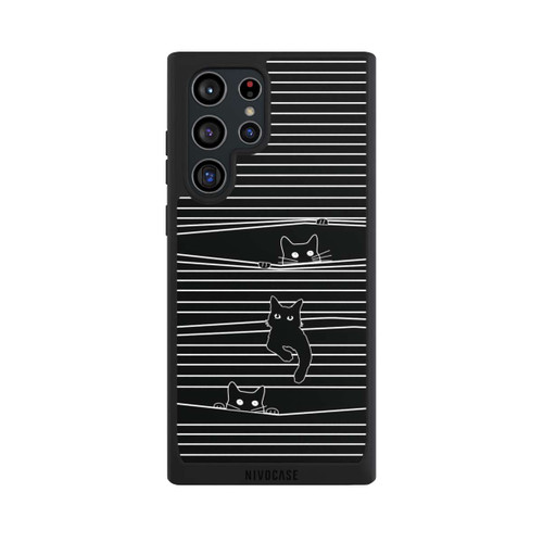 Samsung Galaxy S22 Ultra NIVOpure Cats Peeping