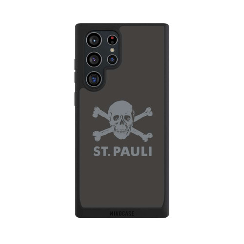 Samsung Galaxy S22 Ultra NIVOpure FC St. Pauli Logo Grau