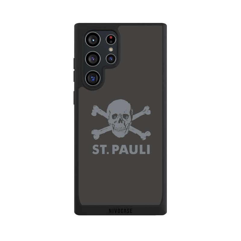 Galaxy S22 Ultra NIVOpure FC St. Pauli Logo Grau