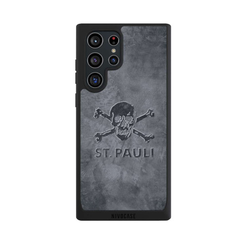 Samsung Galaxy S22 Ultra NIVOpure FC St. Pauli Grau Beton