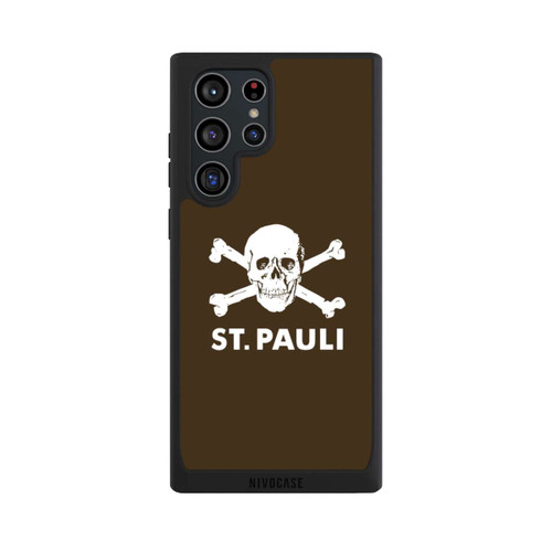 Samsung Galaxy S22 Ultra NIVOpure FC St. Pauli Logo Braun