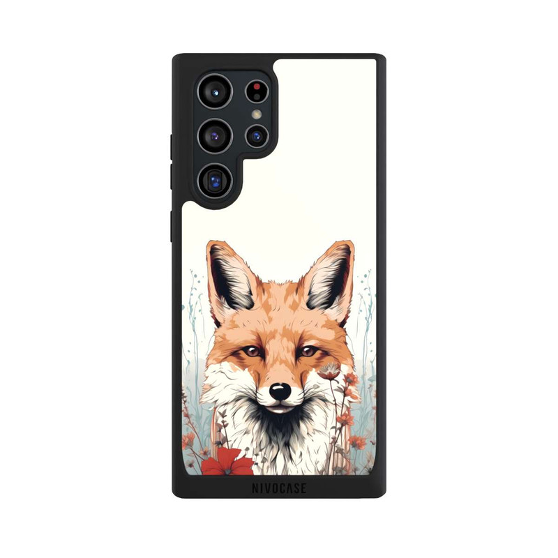 Galaxy S22 Ultra NIVOpure  Fox with Flowers