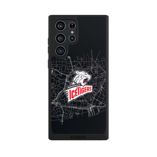 Samsung Galaxy S22 Ultra NIVOpure Nürnberg Ice Tigers Logo Karte