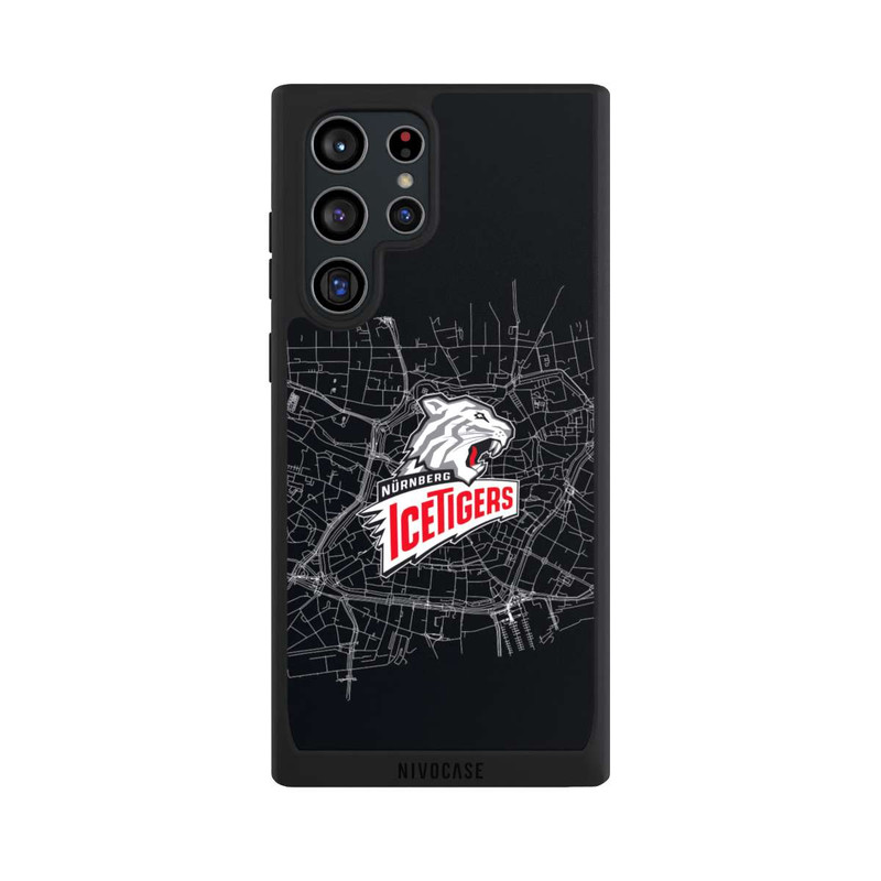 Galaxy S22 Ultra NIVOpure Nürnberg Ice Tigers Logo Karte