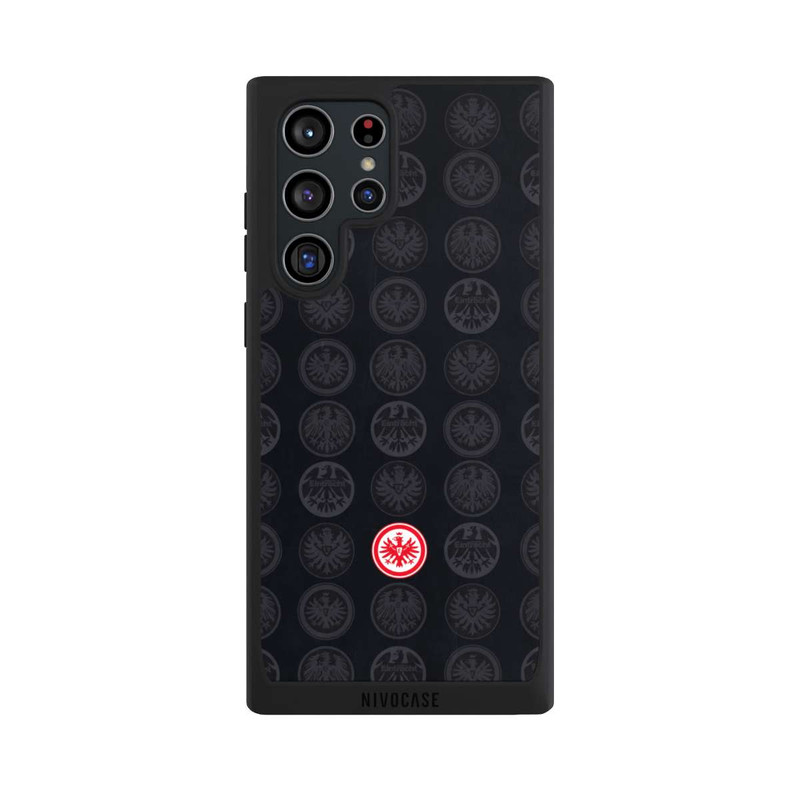 Galaxy S22 Ultra NIVOpure Eintracht Frankfurt Logo Pattern