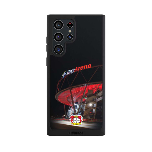 Samsung Galaxy S22 Ultra NIVOpure BayArena Nacht Logo