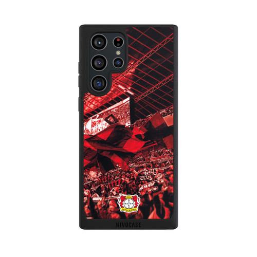 Samsung Galaxy S22 Ultra NIVOpure Bayer 04 Leverkusen Fankurve Rot