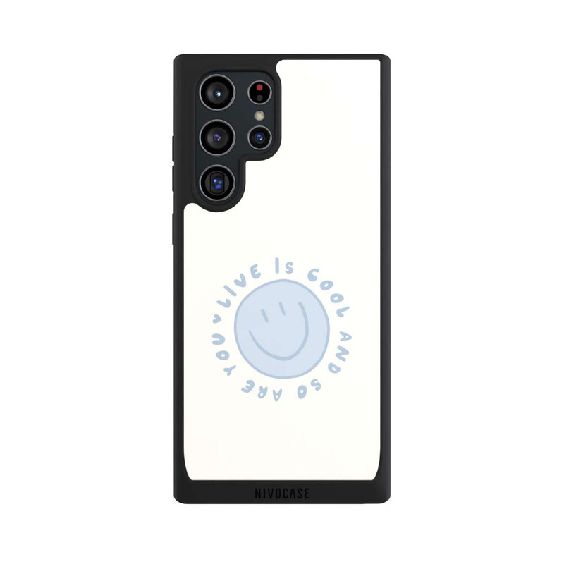 Galaxy S22 Ultra NIVOpure Blue Smile