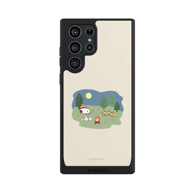 Galaxy S22 Ultra NIVOpure Snoopy Lagerfeuer