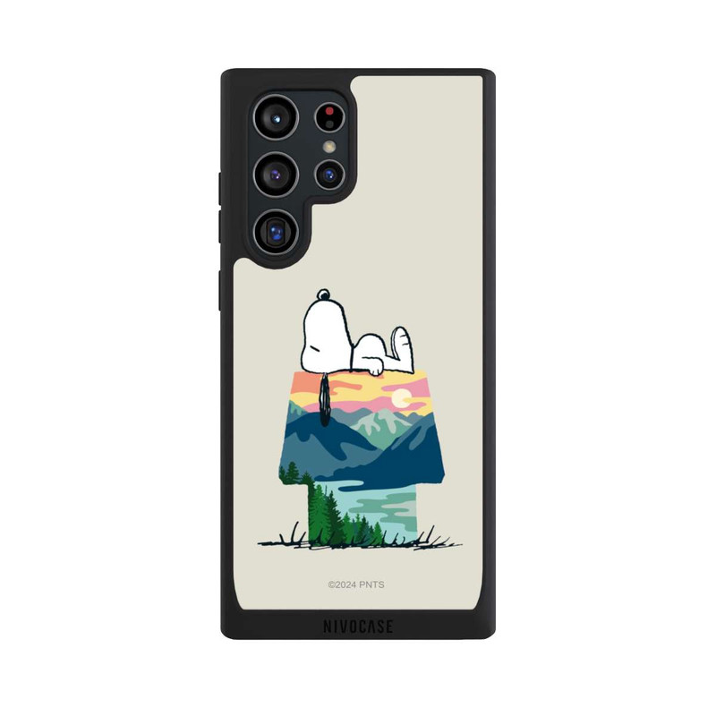 Galaxy S22 Ultra NIVOpure Snoopy Camping Hütte