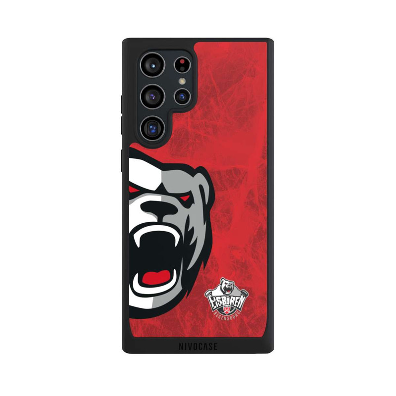 Galaxy S22 Ultra NIVOpure Eisbären Logo Groß Rot